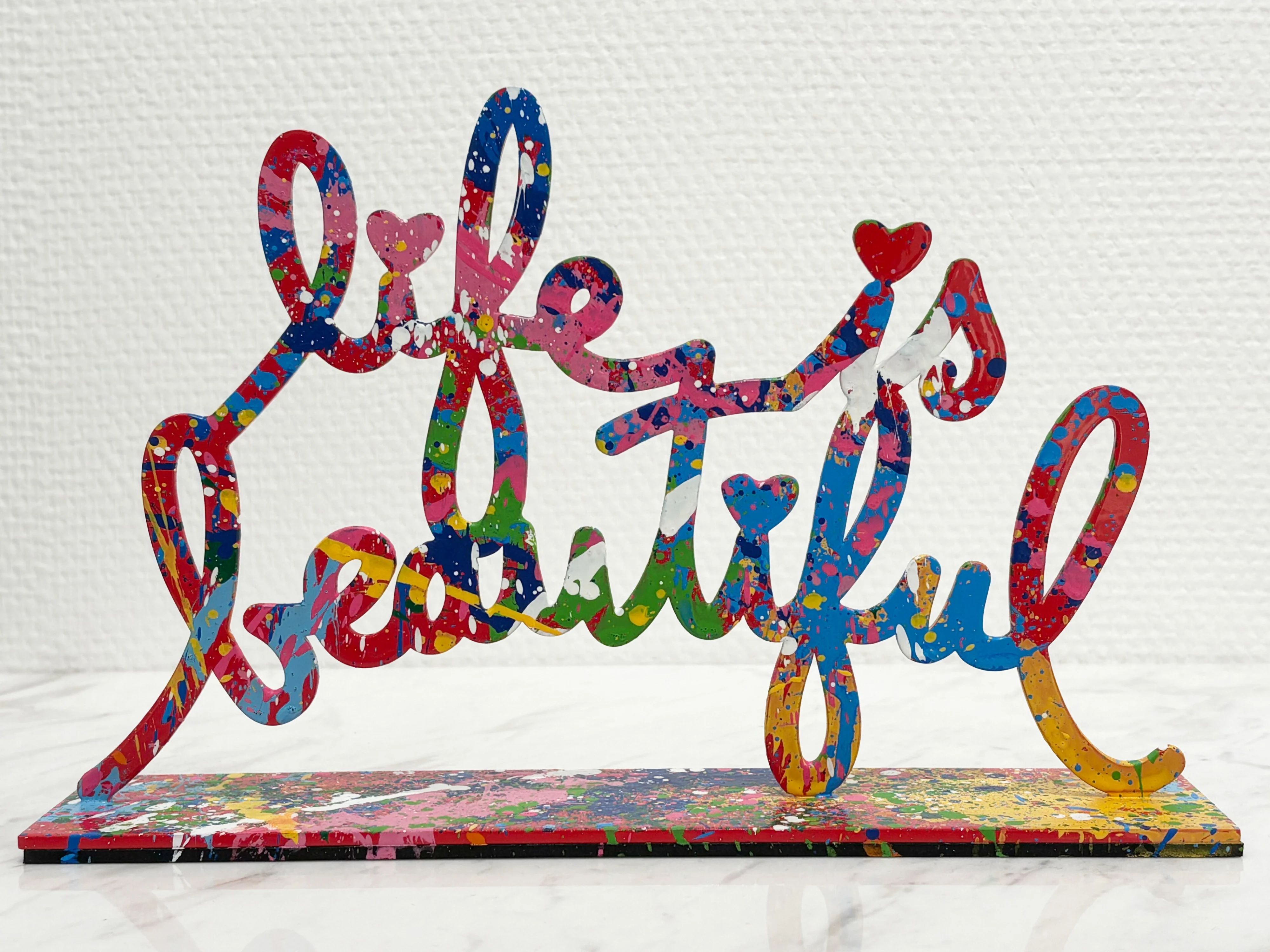 Life Is Beautiful (Splash All Over) – Mr.BrainWash | AND COLLECTION
