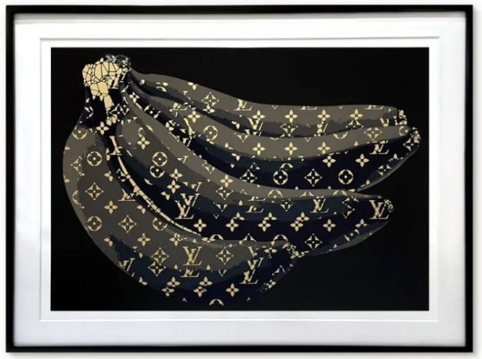 LV Banana - Black Silkscreen