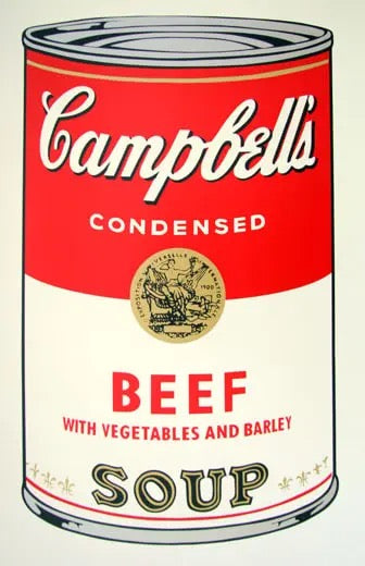 Campbell’s Soup Can 
S1 BEEF
