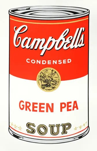 Campbell’s Soup Can 
S1 GREEN PEA