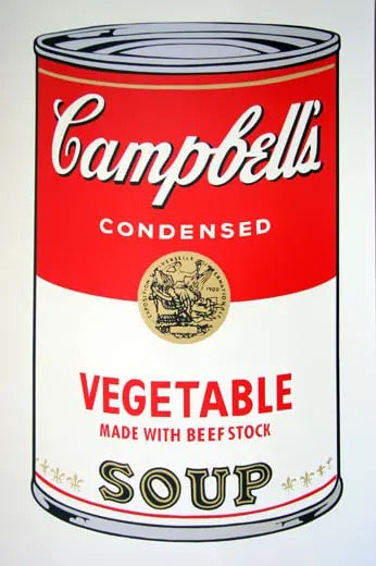 Campbell’s Soup Can 
S1 VEGETABLE