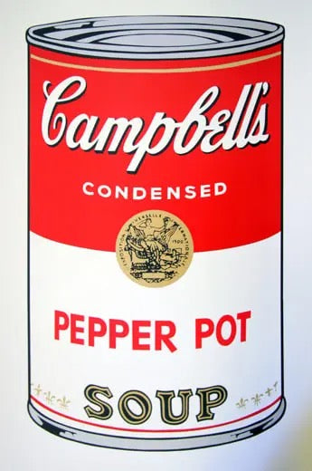 Campbell's Soup Can
 S1 PEPPERPOT