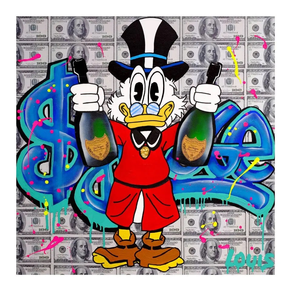 BLUE SCROOGE x  DOM P
