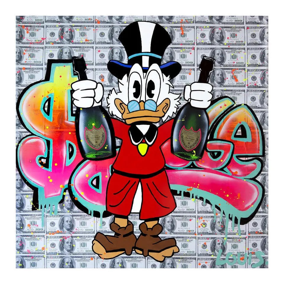 ORANGE SCROOGE x DOM P