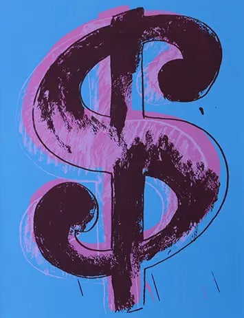 Dollars Sign Blue