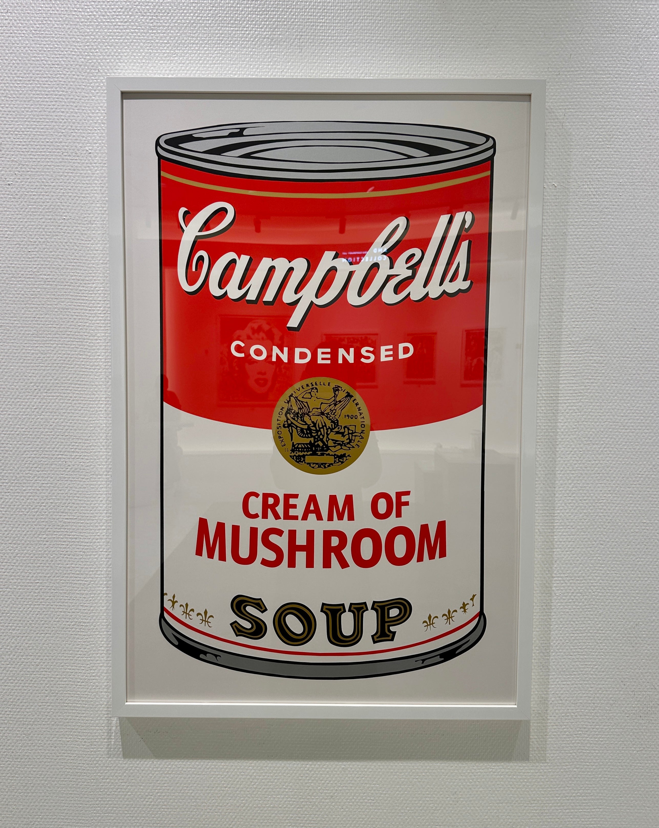 Campbell's Soup Can
 S1 Cream of Mushroom