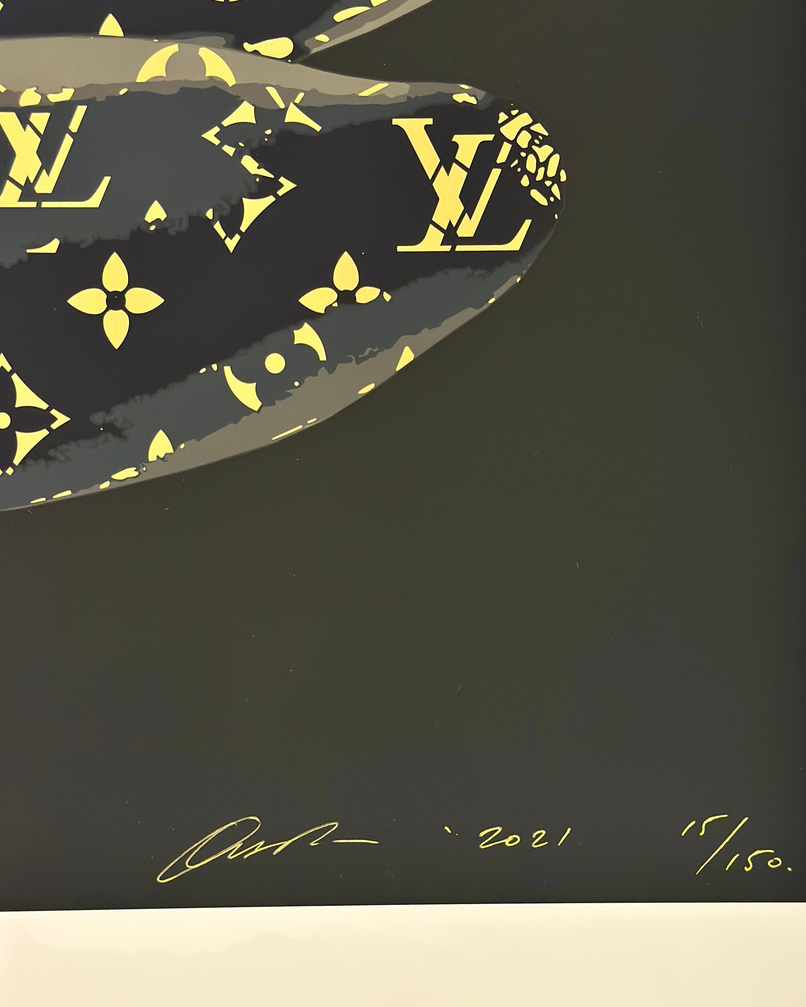 LV Banana - Black Silkscreen