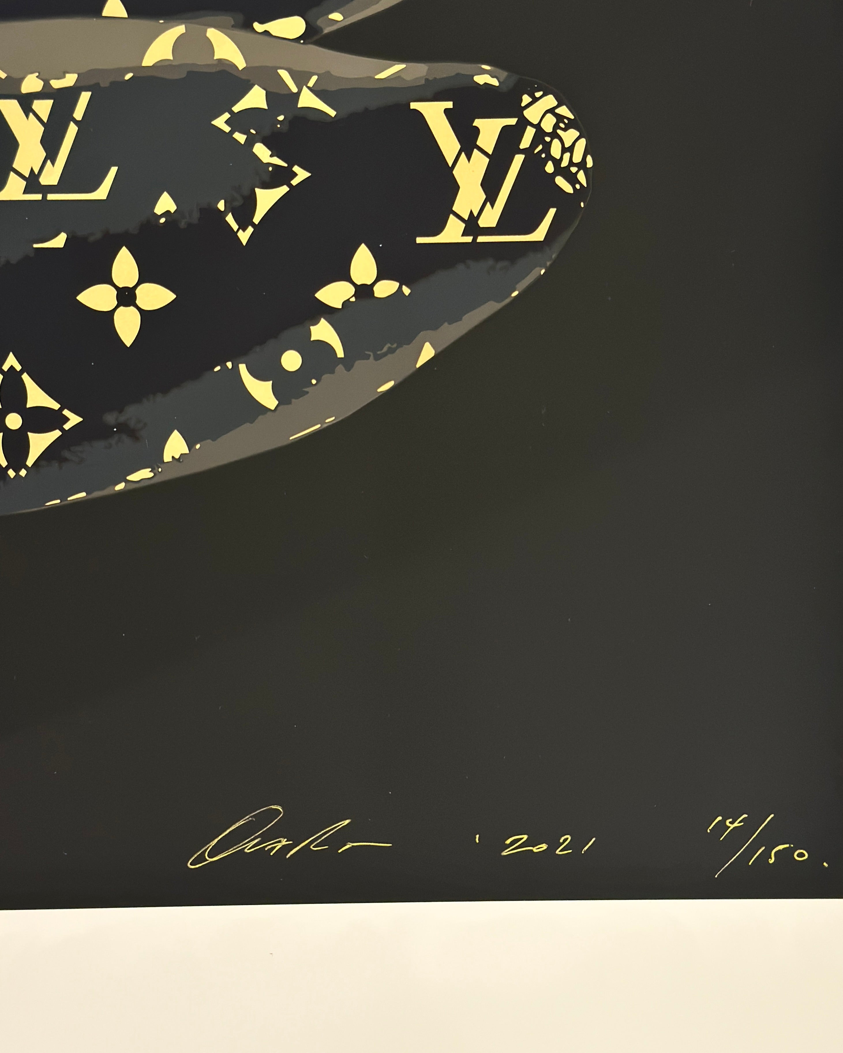 LV Banana - Black Silkscreen
