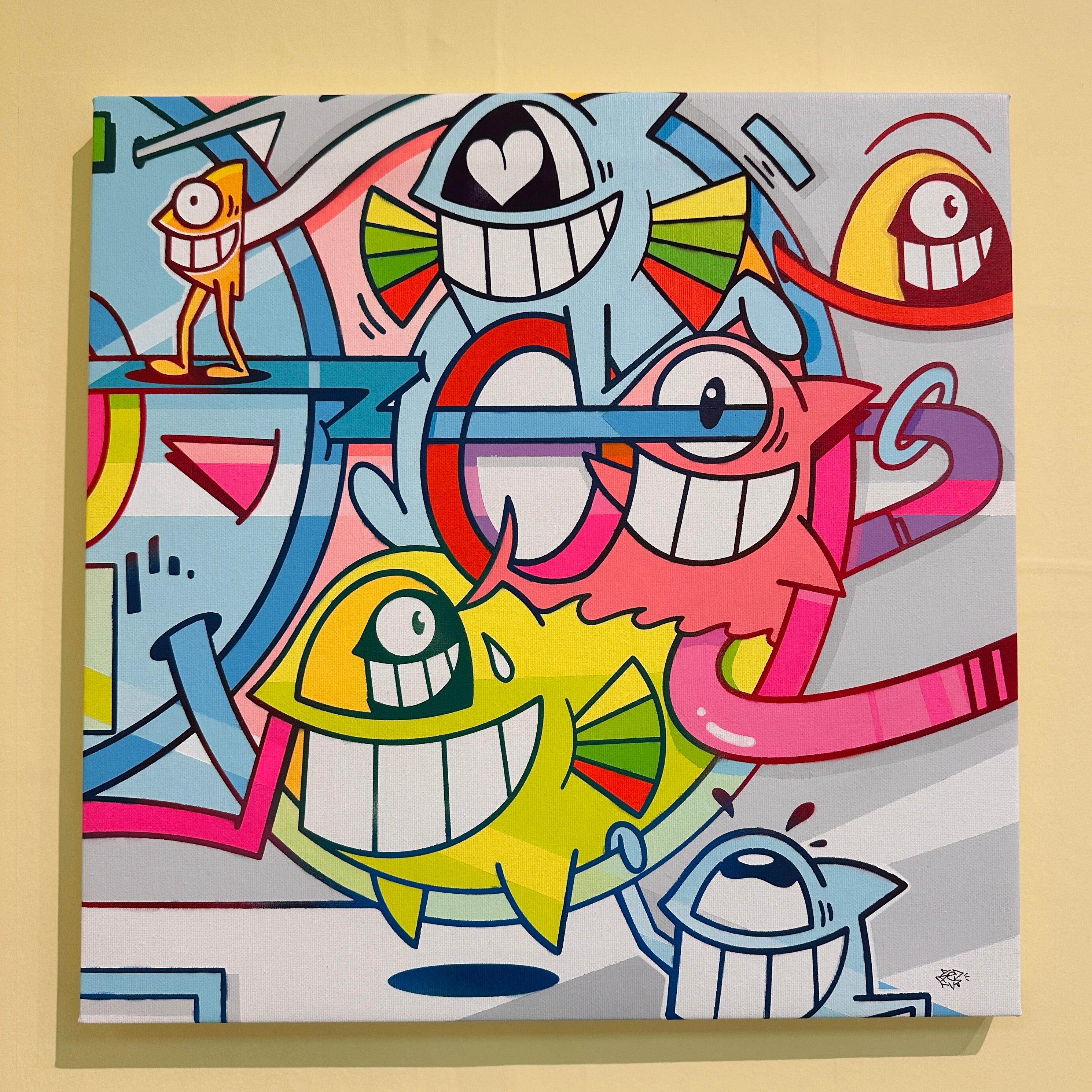 100 x 100 Happy