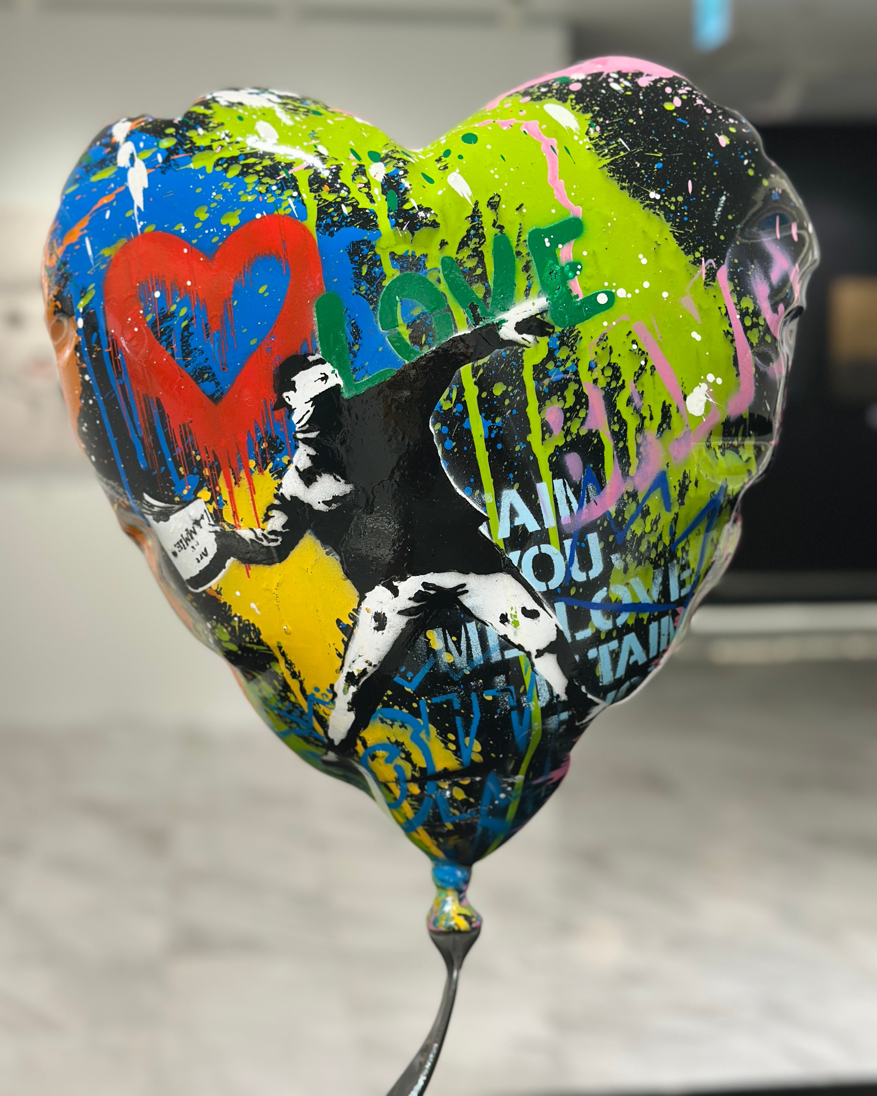 Flying Balloon Heart (SCU1153)