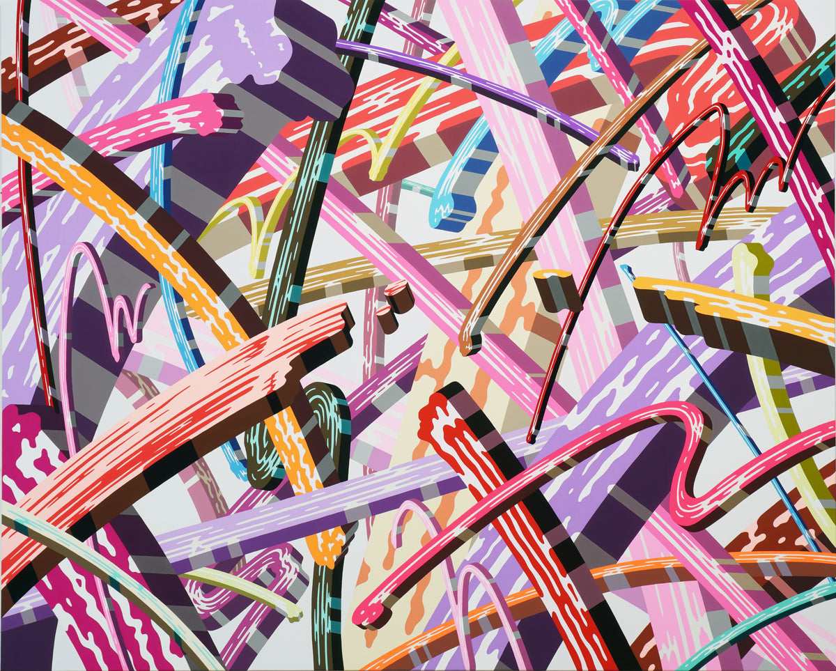 Overlap of paint (lines 4)