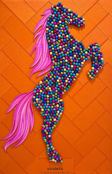 POM POM BRONCO (HERMES) MOD15933