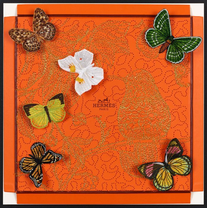 HUMMING BIRD TOILE (HERMES) MOD17281